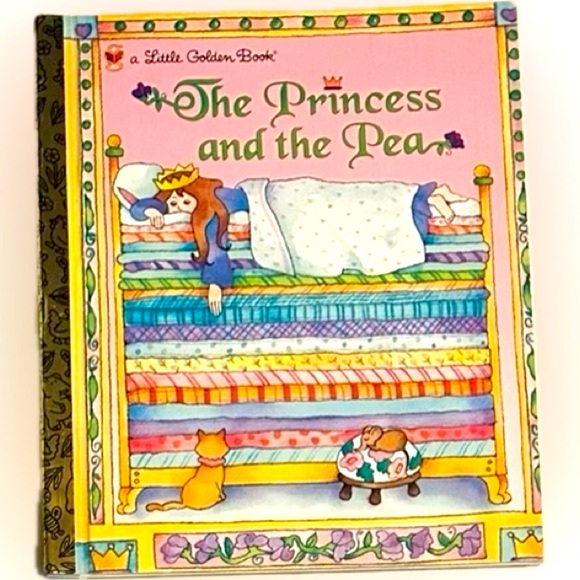 VTG RARE 1994 CHICK FIL A LITTLE GOLDEN BOOK PRINCESS AND THE PEA COLLECTIBLE - Picture 1 of 7